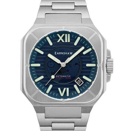 Thomas Earnshaw Armory Sea Blue Squelette Cadran Automatique ES-8258-33 150M Montre Homme