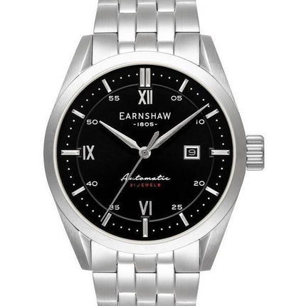 Thomas Earnshaw Smith Precisto édition limitée cadran noir automatique ES-8811-11 montre pour homme