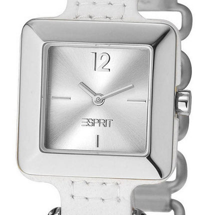 Esprit Puro Cadran Argent Acier Inoxydable Quartz ES106062002 Montre Femme