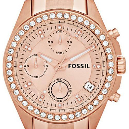 Montre Fossil Decker chronographe de Crystal ES3352 femmes