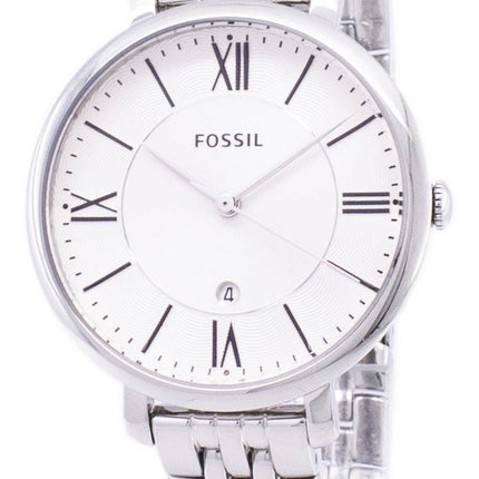 Fossil Argent Jacqueline cadran en acier inoxydable de ES3433 femmes