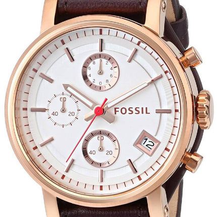 Fossiles originaux copain Quartz chronographe ES3616 Women Watch