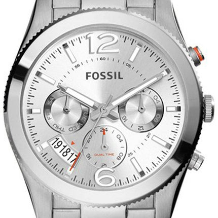 Fossile de Boyfriend parfait multifonction Dual Time ES3883 Women Watch