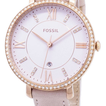 Fossiles montre Quartz Jacqueline diamant Accent ES4303 féminin