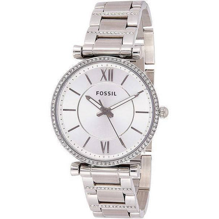 Fossil Carlie ES4341 Montre à quartz avec accents de diamants