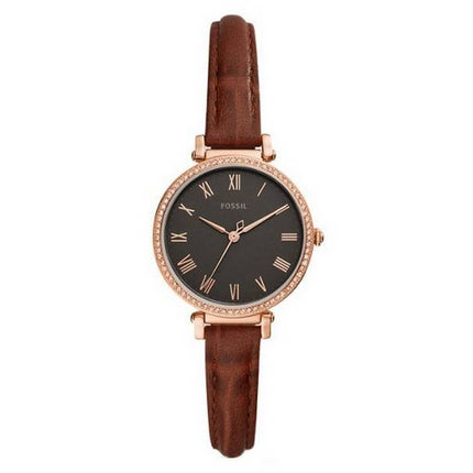 Fossil Kinsey ES4682 Montre à quartz avec accents de diamants
