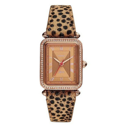 Fossil Lyric ES4684 - Montre à quartz avec accents de diamants