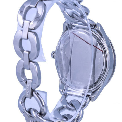 Fossil Stella Crystal Accents Or Rose Nacre Cadran Quartz ES5134 Montre Femme