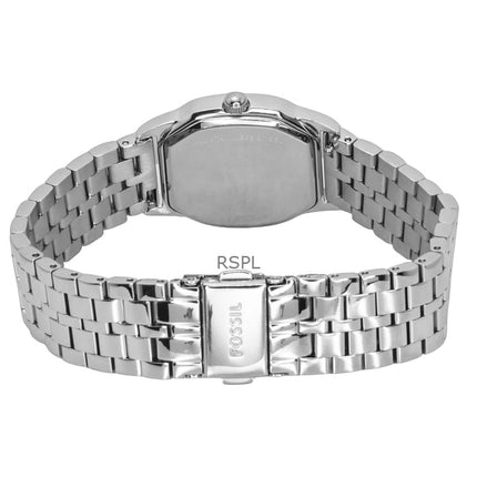 Montre Fossil Harlow en acier inoxydable avec cadran crème et quartz ES5363 pour femme