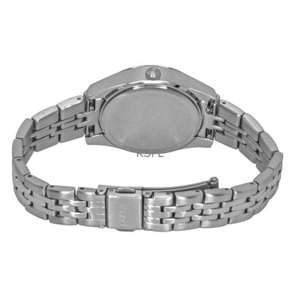 Montre Fossil Scarlette pour femme, acier inoxydable, cadran rose rayon de soleil, quartz ES5403