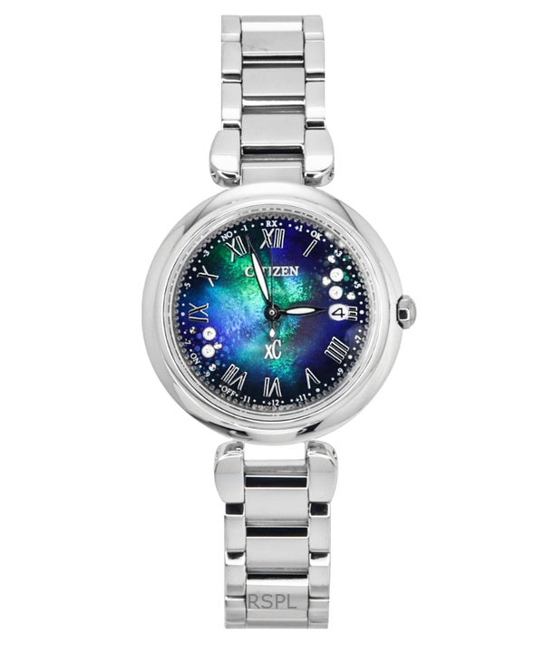 Montre Citizen xC Mizu Super Titanium Édition limitée Cadran bleu Eco-Drive ES9460-61L pour femme