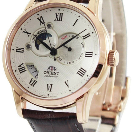 Orient automatique soleil et Lune Collection FET0T001W0 ET0T001W montre homme