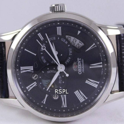 Orient automatique soleil et Lune ET0T004D montre homme