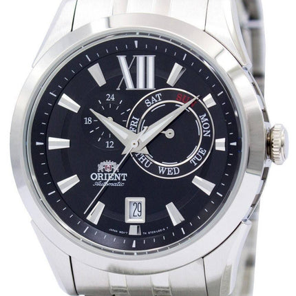 Orienter la montre sportive automatique hommes cadran noir ET0X004B