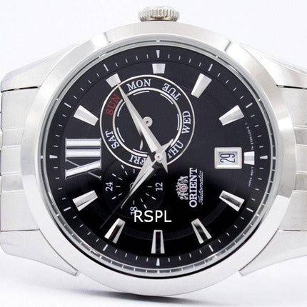 Orienter la montre sportive automatique hommes cadran noir ET0X004B