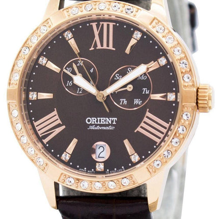 Orienter la mode automatique Ellegance Collection ET0Y001T femmes montre