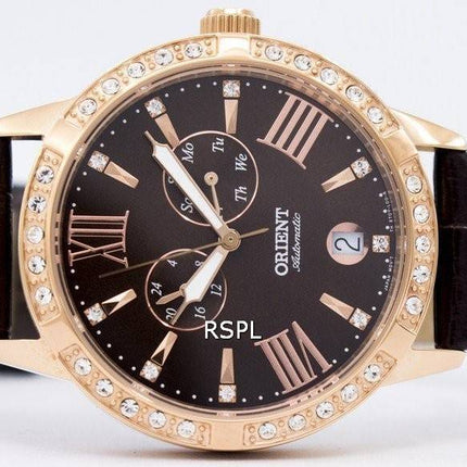 Orienter la mode automatique Ellegance Collection ET0Y001T femmes montre