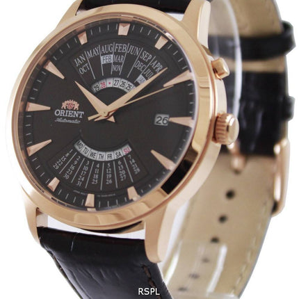 Orient automatique Multi année calendrier EU0A001T montre homme