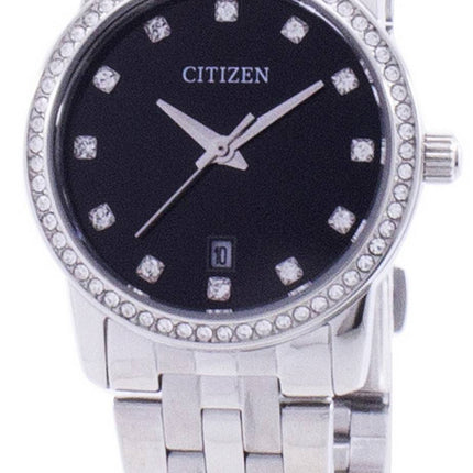 Montre Citizen Quartz diamant Accent EU6030-56E féminin