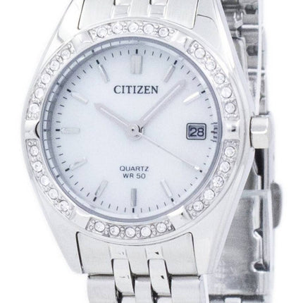 Montre Citizen Quartz diamant Accent EU6060 - 55d féminin