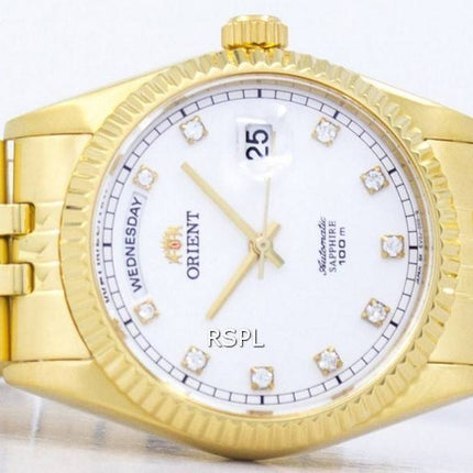 Orient automatique diamant Accent Japon fait EV0J001W montre homme
