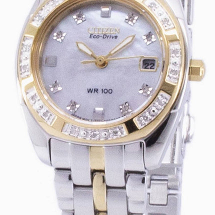 Accents de diamant Paladion Citizen Eco-Drive EW1594 - 55d Women Watch