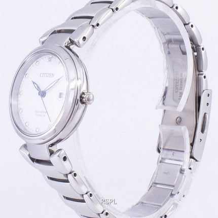 Montre Citizen Eco-Drive Super Titanium EW2500-88 a féminin