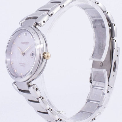 Montre Citizen Eco-Drive Super Titanium EW2506-81Y féminin