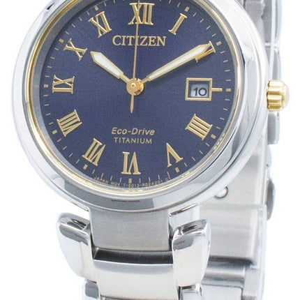 Montre Citizen Eco-Drive Titanium EW2509-83L pour femme