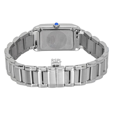 Montre Citizen L Eco-Drive EW5620-55A pour femme, cadran argenté, acier inoxydable