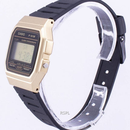 Montre unisexe Casio Vintage Chronographe Quartz alarme F91WM de F-91WM-9 a-9 a