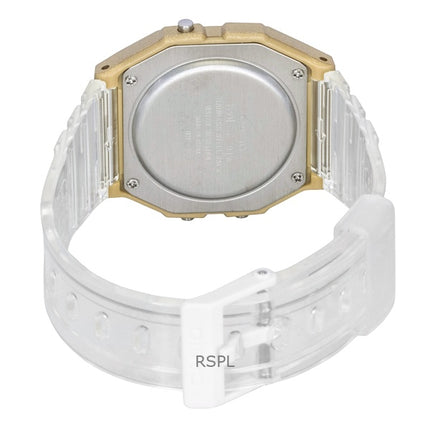 Casio Digital Transparent Resin Strap Quartz F-91WS-7A2 Unisex Watch