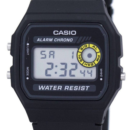 Montre Casio Chrono alarme numérique F-94WA-8 hommes
