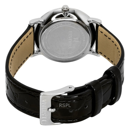 Montre Festina Classic pour femme, bracelet en cuir, cadran blanc, quartz, F16477-1