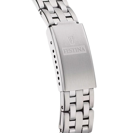 Montre Festina Classics en acier inoxydable avec cadran rose et quartz F20455-2 100M pour femme