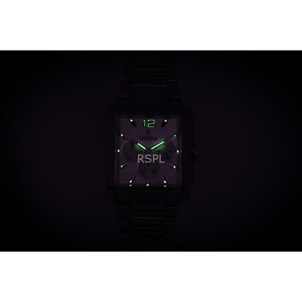 Montre chronographe Festina pour homme, acier inoxydable, cadran argenté, quartz, F20635-1