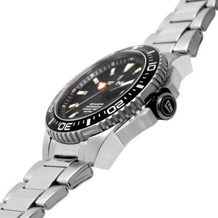 Montre Festina Diver en acier inoxydable avec cadran noir et quartz F20663-3 200M pour homme