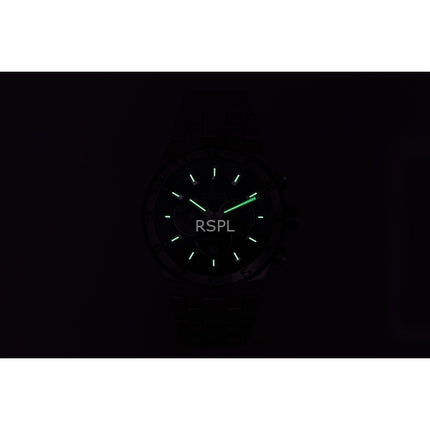 Montre Festina Chrono Bike chronographe en acier inoxydable, cadran noir, quartz, 100 m, F20670-6