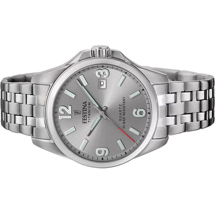 Montre Festina Titanium Cadran Gris Quartz F20696-2 100M Homme