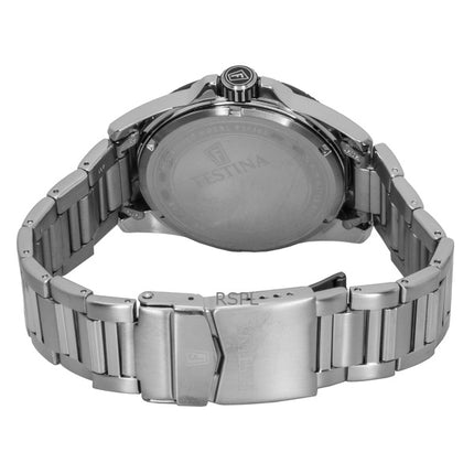 Montre homme Festina Titanium, cadran gris, quartz F20698-1, 100 m