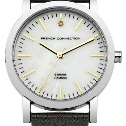 Montre FCUK Diamond Accent Mother Of Pearl Dial Quartz FC1250B pour femme