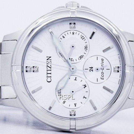 Montre Citizen Eco-Drive diamant Accent FD2030-51 a féminin