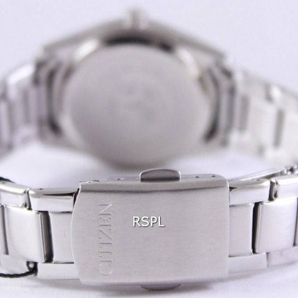 Montre Citizen Eco-Drive analogique FE1010-57 b cadran argenté femmes