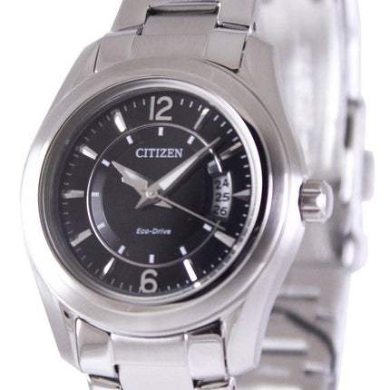 Montre Citizen Eco-Drive analogique cadran noir FE1010-57F féminin