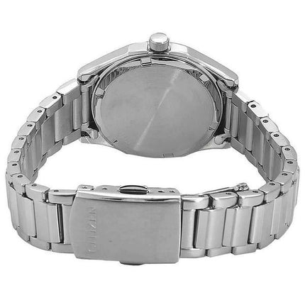 Montre pour femme Citizen Eco-Drive en acier inoxydable avec cadran argenté FE2110-81A 100M