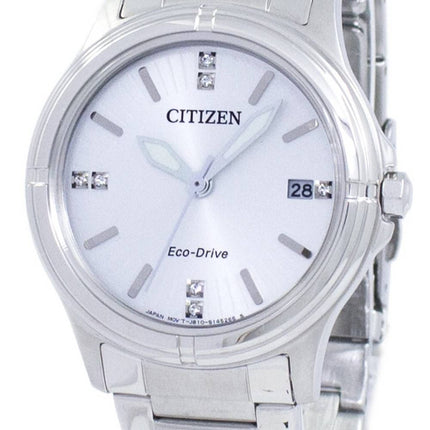 Montre Citizen Eco-Drive diamant Accent FE6050-55 a féminin
