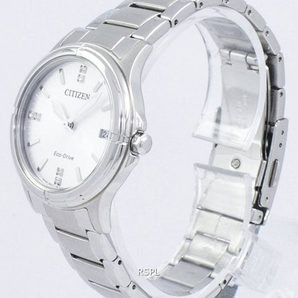 Montre Citizen Eco-Drive diamant Accent FE6050-55 a féminin
