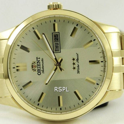 Orient automatique trois étoiles FEM7P00AC montre homme