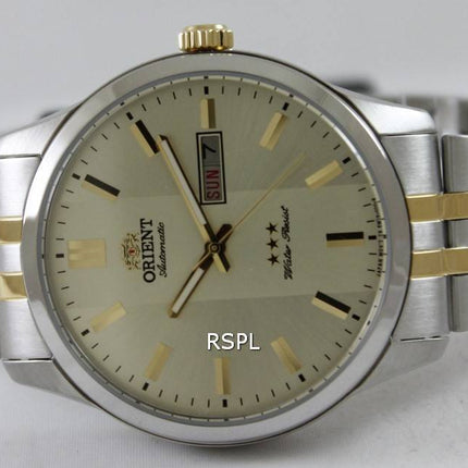 Orient automatique trois étoiles FEM7P00CC montre homme
