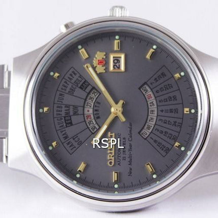 Orient Automatique 21 Joyaux pluriannuel de la Montre de Calendrier FEU00002KW hommes